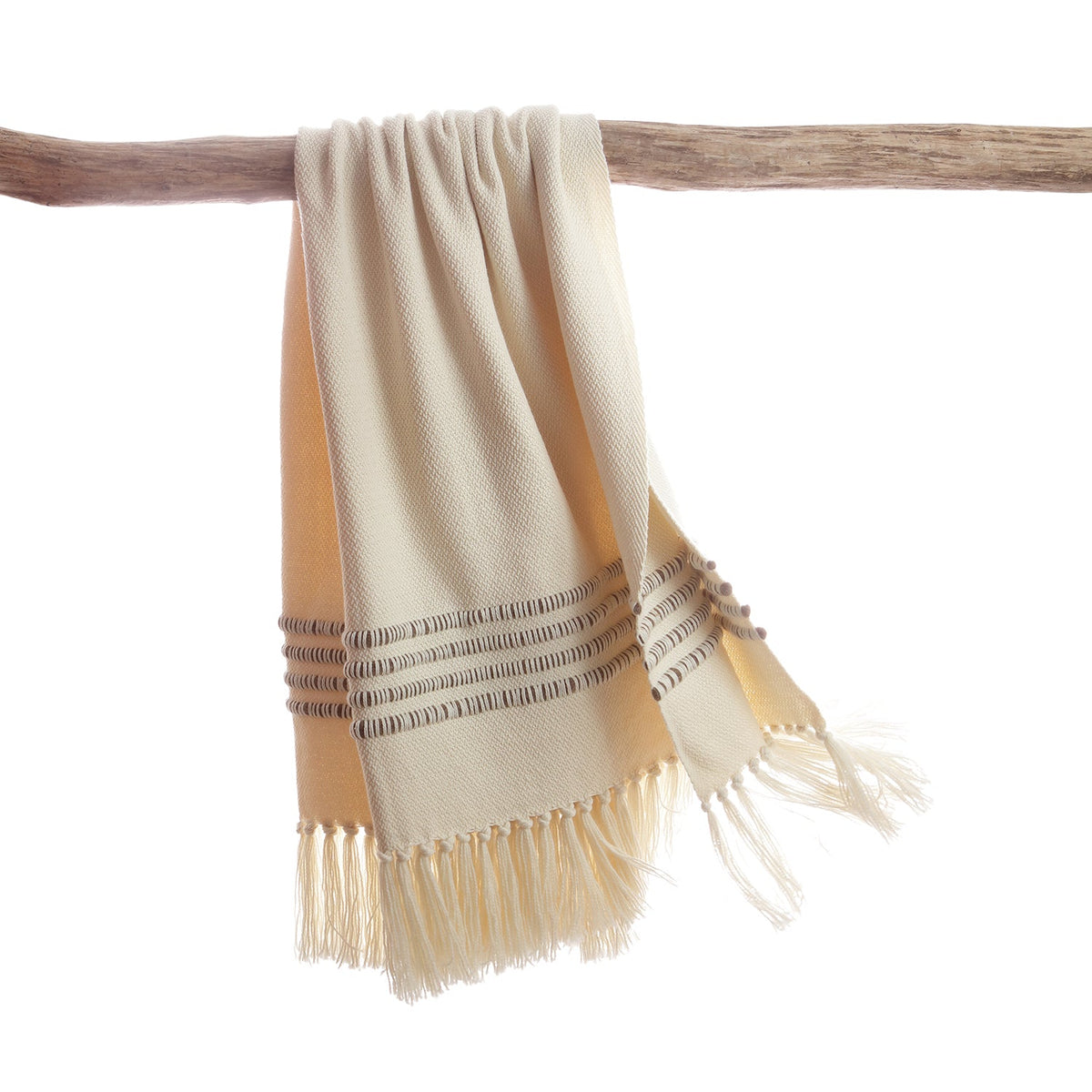 Striped Decorative Throw Blanket by Homelosophy