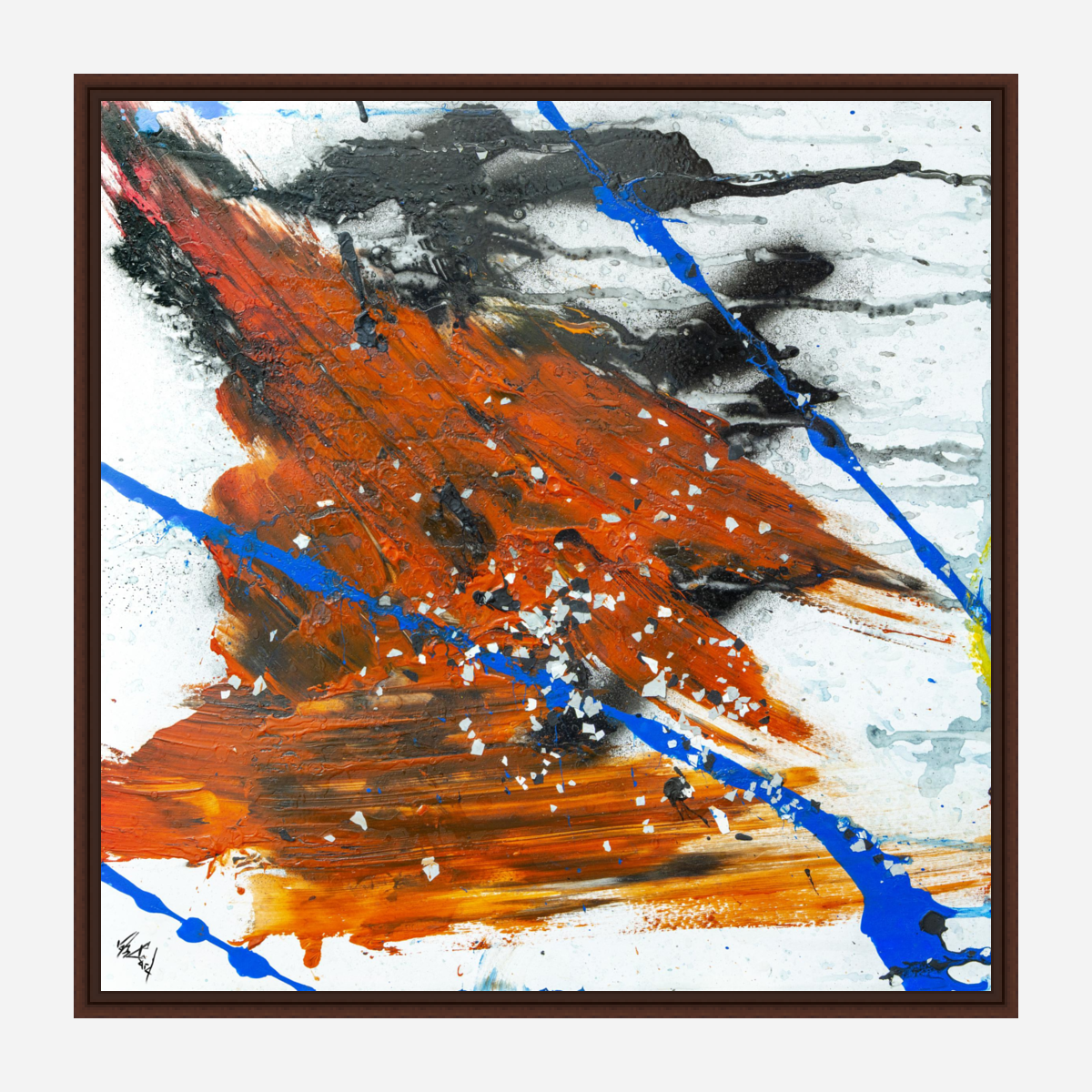 Gypsum Artist Enhanced Canvas Print by John Beard Collection - product image 5 for Resin Society