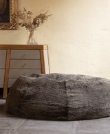 Shearling Handmade Pouf by Homelosophy