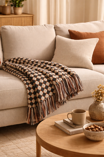 Hampton Cotton Throw by MESO