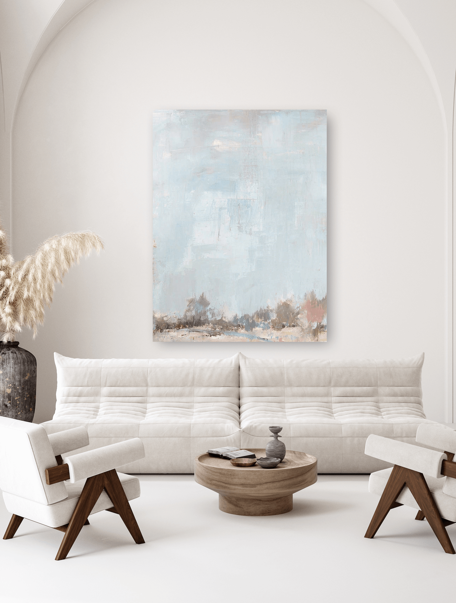 Happy Trees Artist Enhanced Canvas Print by John Beard Collection - product image 3 for Resin Society