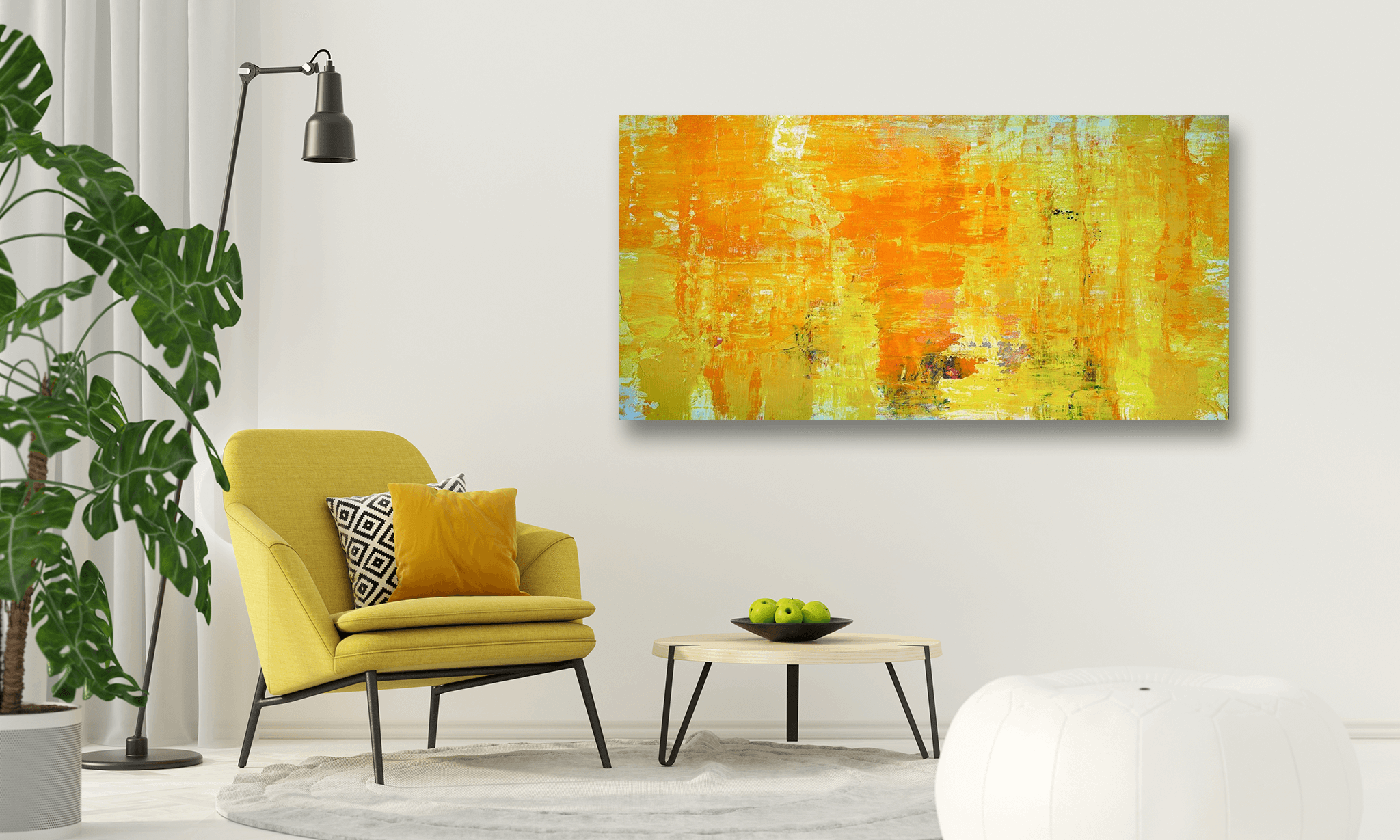 Happy Artist Enhanced Canvas Print by John Beard Collection - product image 2 for Resin Society