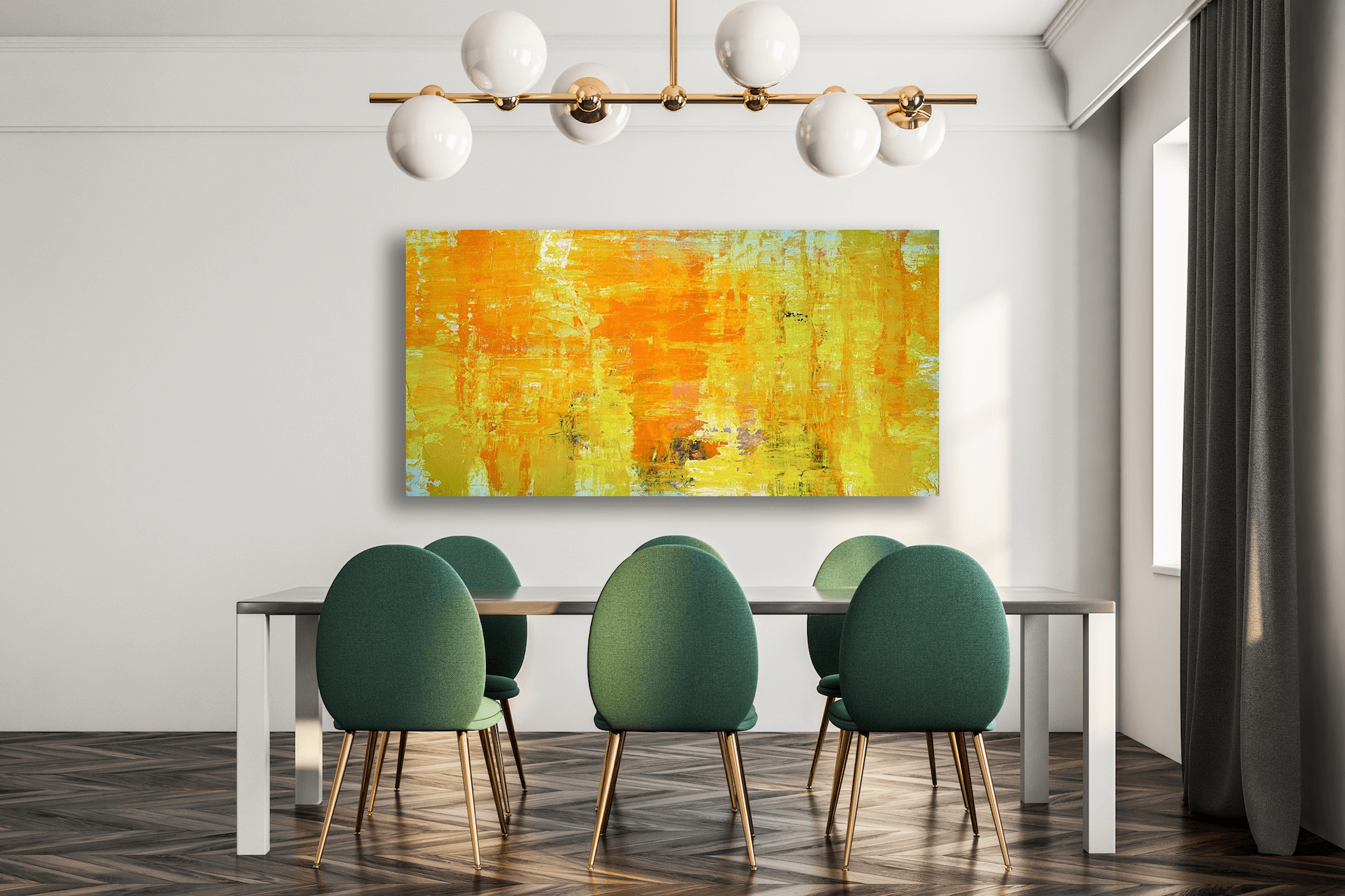 Happy Artist Enhanced Canvas Print by John Beard Collection - product image 3 for Resin Society
