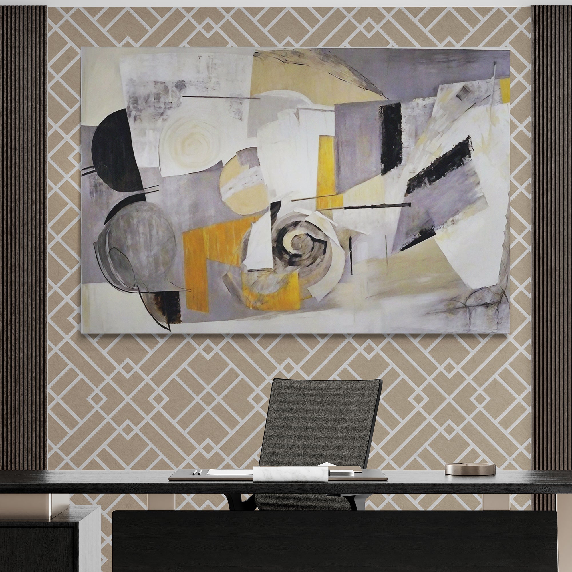 Canvas Print: "Harmonic Dissonance" by Tailored Canvases - product image 2 for Resin Society