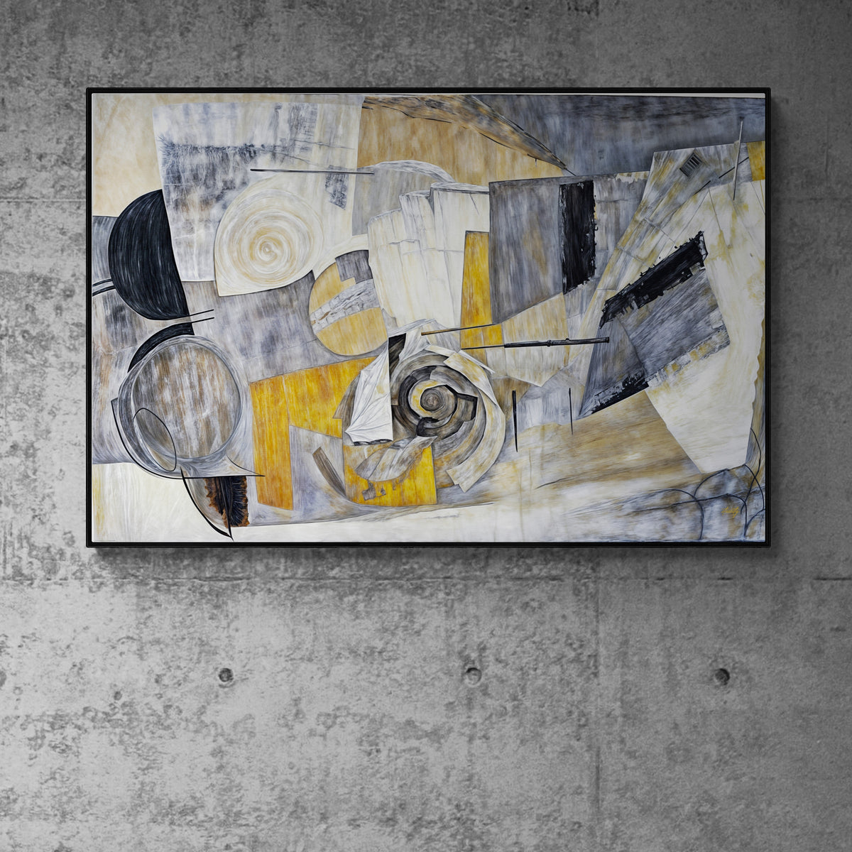 Canvas Print: "Harmonic Dissonance" by Tailored Canvases - product image 3 for Resin Society
