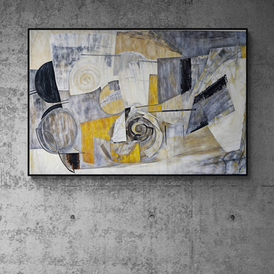 Canvas Print: "Harmonic Dissonance" by Tailored Canvases - product image 3 for Resin Society
