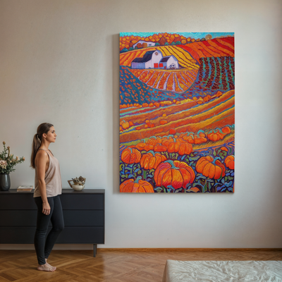 Canvas Print: "Harvest Hues" by Tailored Canvases - product image 5 for Resin Society