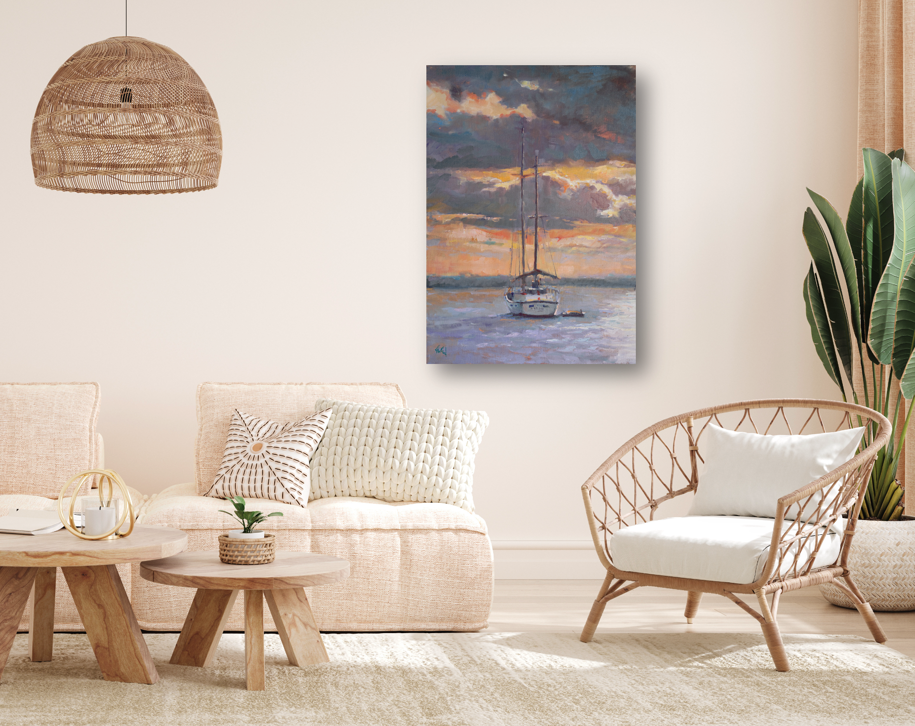 Headed South Artist Enhanced Canvas Print by John Beard Collection - product image 4 for Resin Society