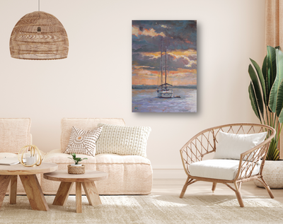 Headed South Artist Enhanced Canvas Print by John Beard Collection - product image 4 for Resin Society