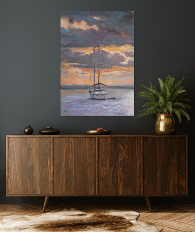 Headed South Artist Enhanced Canvas Print by John Beard Collection - product image 2 for Resin Society
