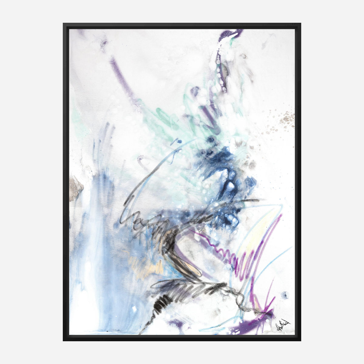 Hear Me Artist Enhanced Canvas Print by John Beard Collection - product image 7 for Resin Society