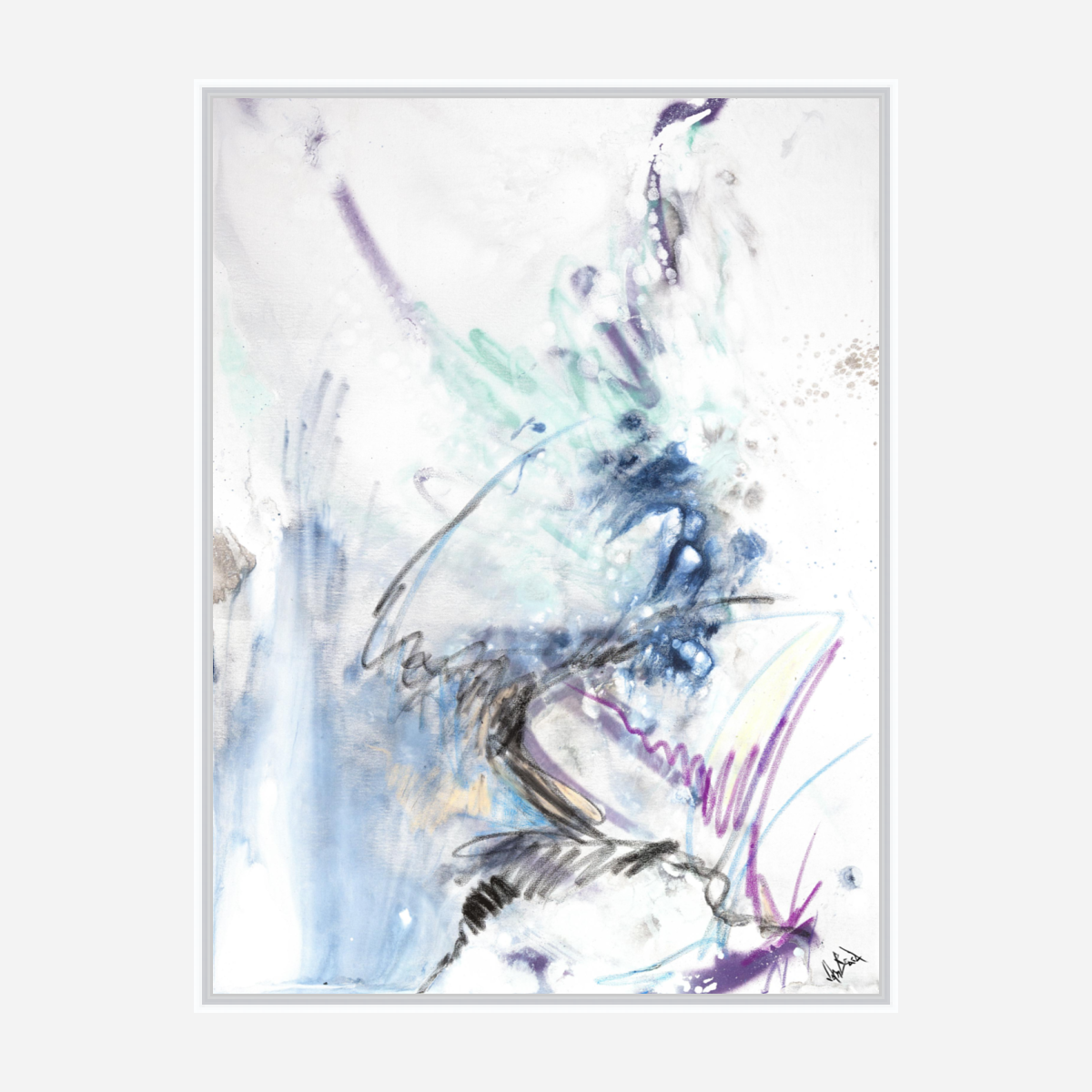 Hear Me Artist Enhanced Canvas Print by John Beard Collection - product image 6 for Resin Society