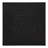 Henley 40" Round Aluminum Basketweave Convertible Gas Fire Pit Table by Fire Sense/Balkene Home - product image 3 for Resin Society