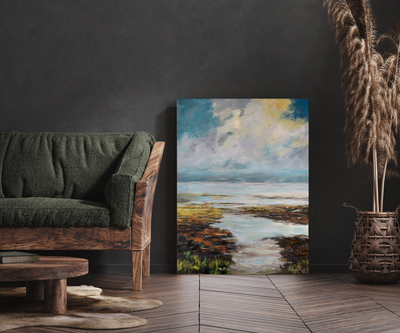 Here Comes the Sun Artist Enhanced Canvas Print by John Beard Collection - product image 2 for Resin Society