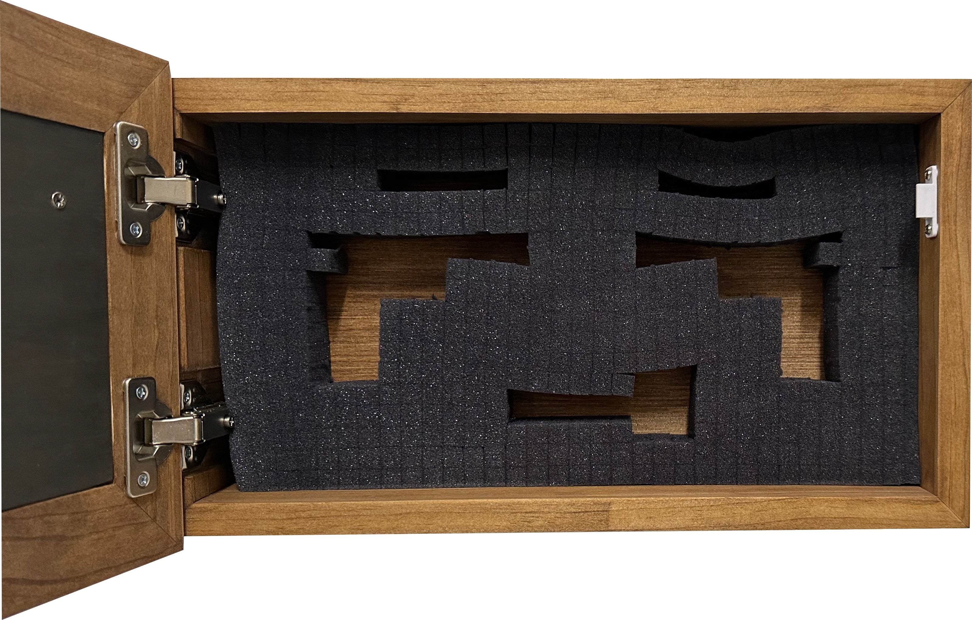 Decorative Gun Safe Heron in Cattails Wall-Mounted Gun Cabinet To by Bellewood Designs - product image 6 for Resin Society
