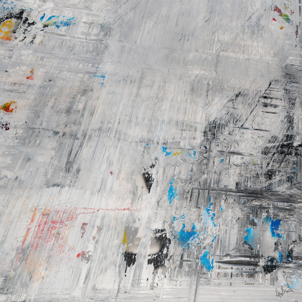 Hexy Artist Enhanced Canvas Print by John Beard Collection - main product image for Resin Society