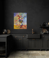 Hibiscus Artist Enhanced Canvas Print by John Beard Collection - product image 3 for Resin Society