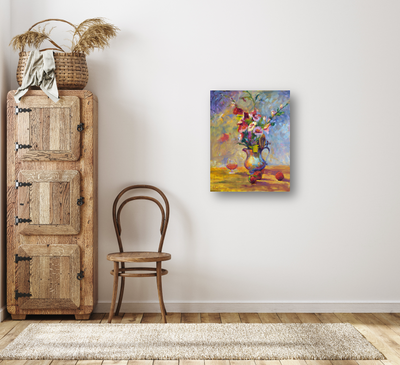 Hibiscus Artist Enhanced Canvas Print by John Beard Collection - product image 4 for Resin Society