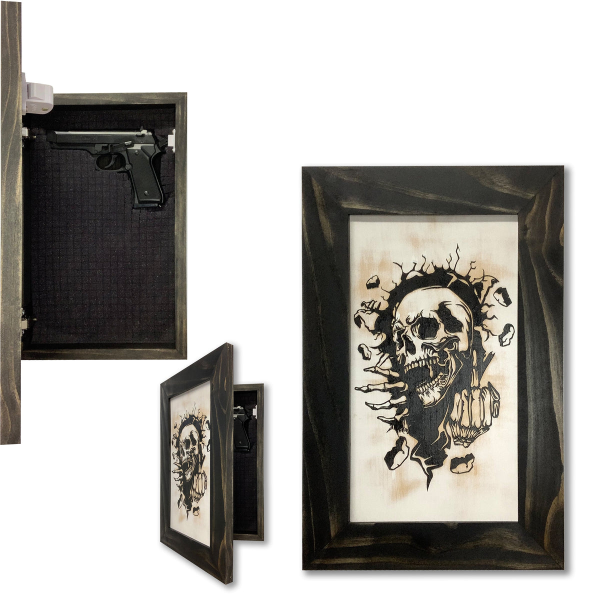 Hidden Gun Cabinet Safe by Bellewood Designs - main product image for Resin Society