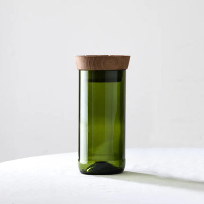 Hiliki Jar - Dark Green - XLarge by Mbare Ltd - main product image for Resin Society