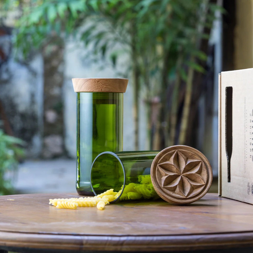 Hiliki Jar - Dark Green - XLarge by Mbare Ltd - product image 2 for Resin Society