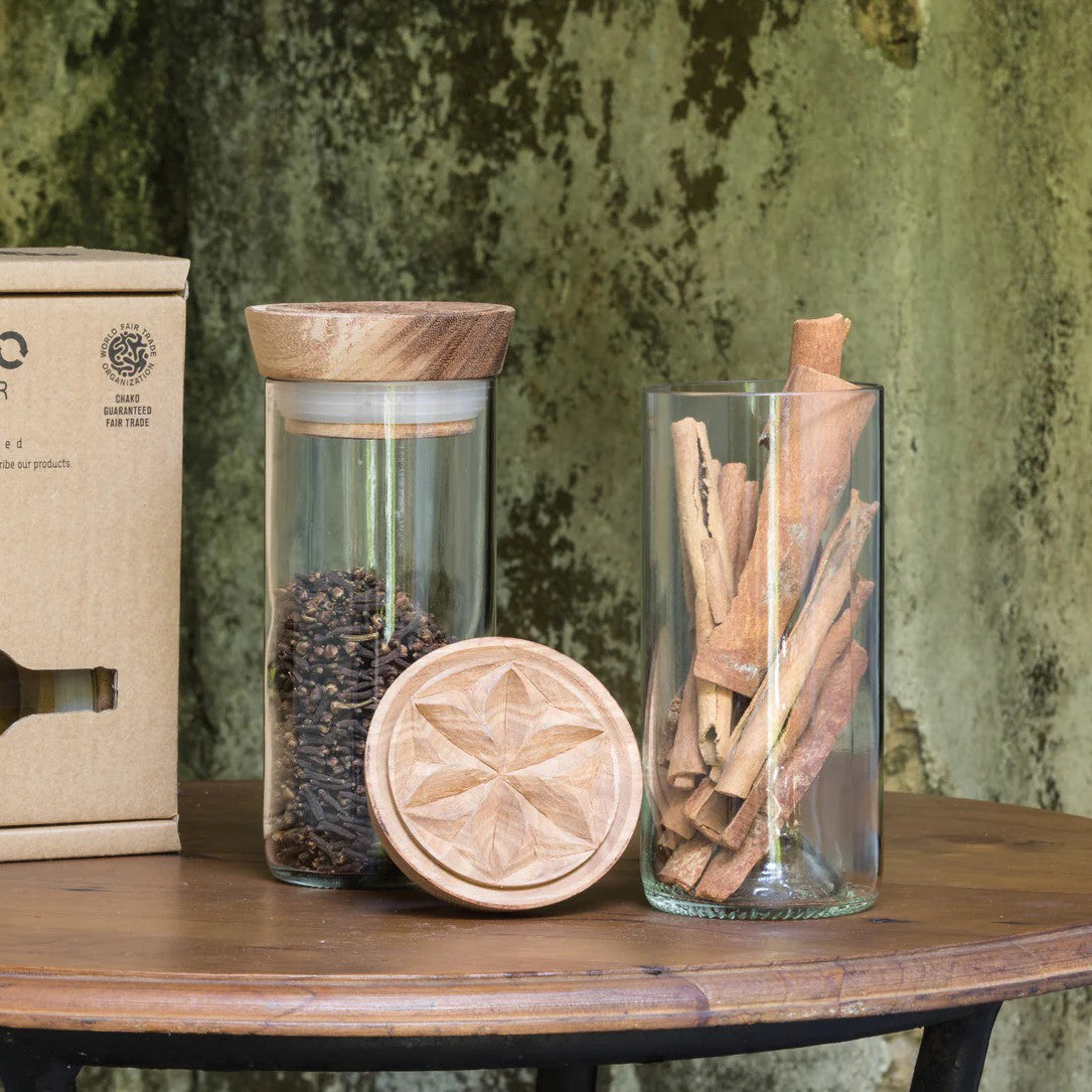 Hiliki Jar - Clear - XLarge by Mbare Ltd - product image 2 for Resin Society