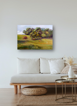 Hillside Pasture Artist Enhanced Canvas Print by John Beard Collection - product image 4 for Resin Society