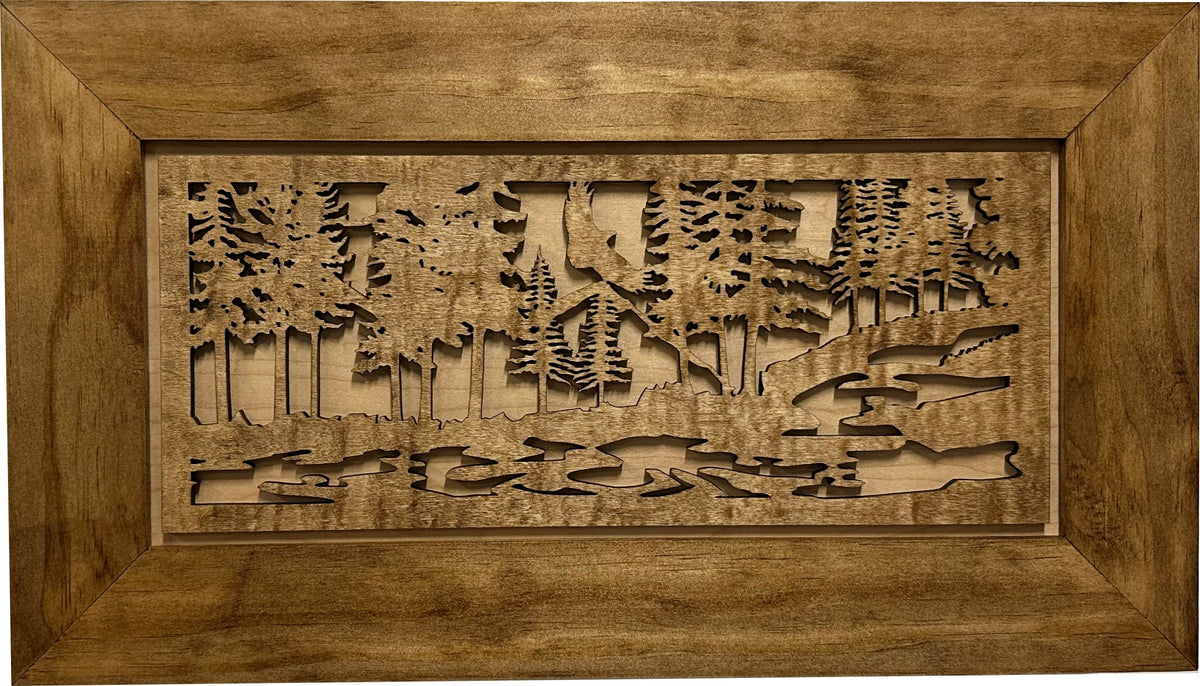 Home Self Defense Secure Storage Cabinet Outdoor Nature Scene by Bellewood Designs - product image 2 for Resin Society