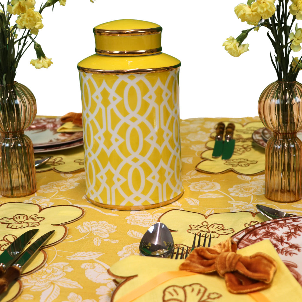 Honeycomb Ginger Jar by Ro'Table - product image 4 for Resin Society