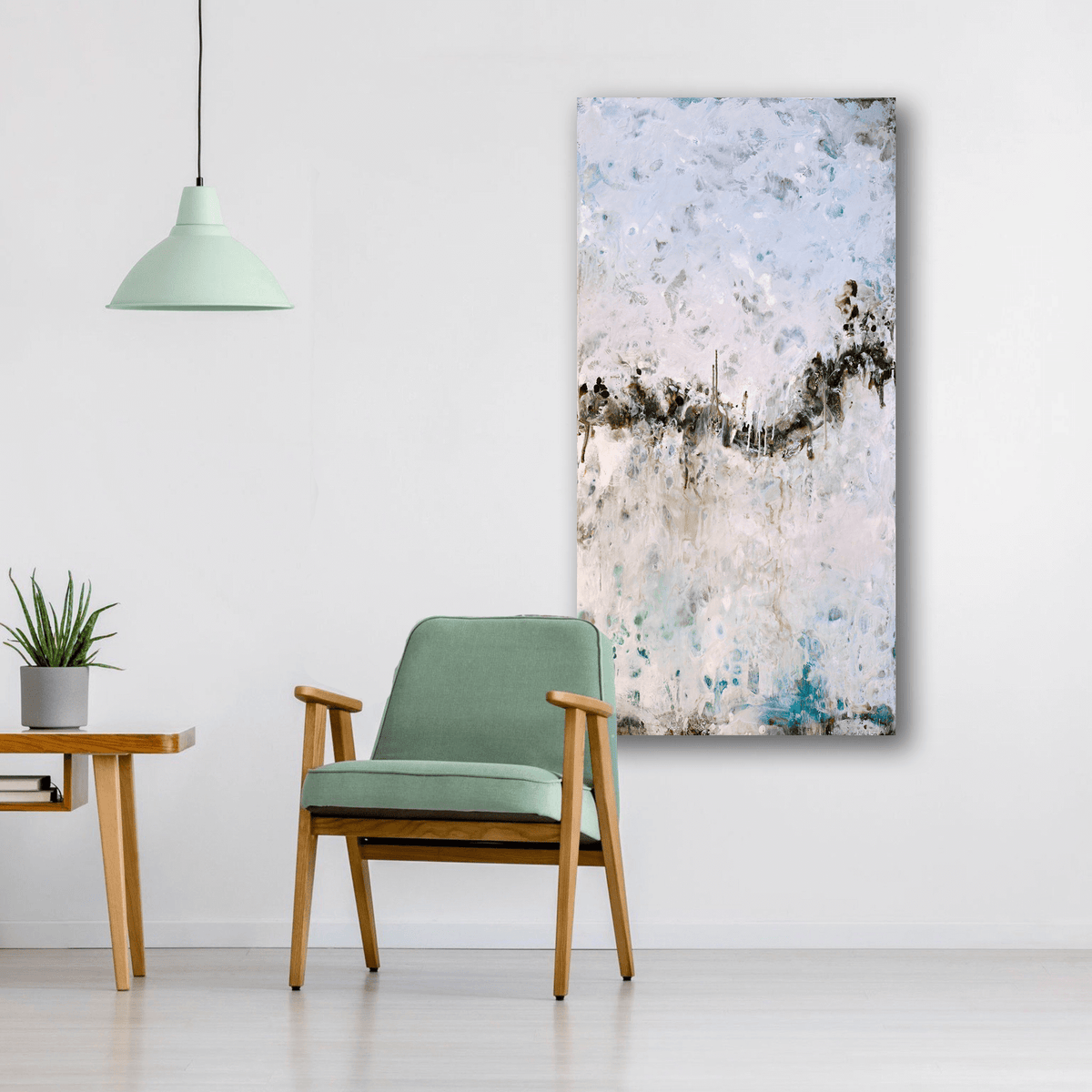 Horizon I Artist Enhanced Canvas Print by John Beard Collection - product image 4 for Resin Society