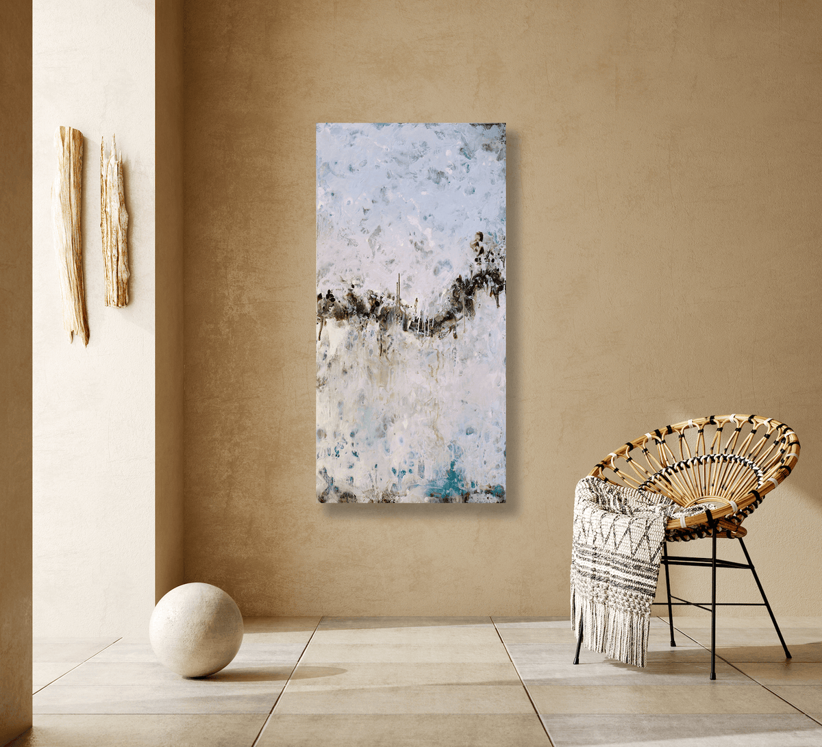 Horizon I Artist Enhanced Canvas Print by John Beard Collection - product image 3 for Resin Society