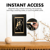 Horse Wall Art Gun Concealment Furniture by Bellewood Designs - product image 2 for Resin Society