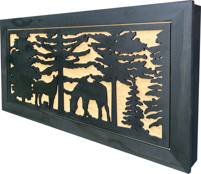 Horse Farm Wall Art Gun Concealment Furniture by Bellewood Designs - product image 13 for Resin Society