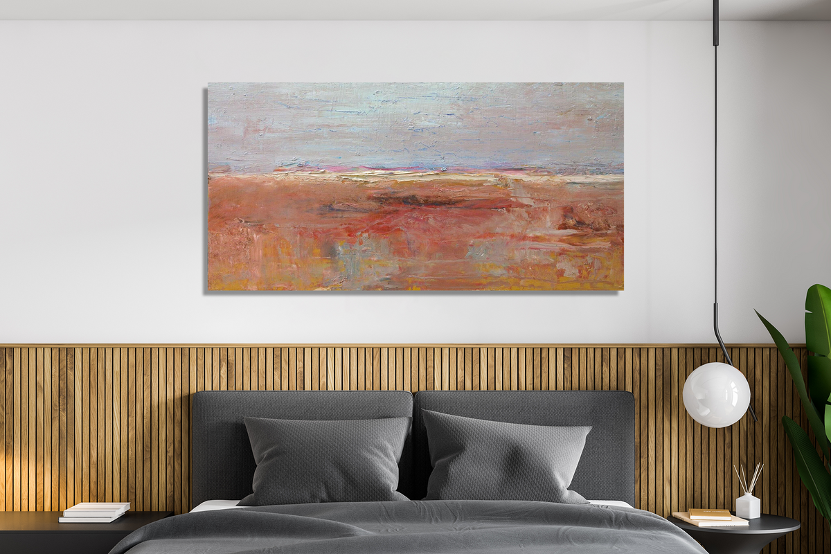 Hot Plains Artist Enhanced Canvas Print by John Beard Collection - product image 3 for Resin Society