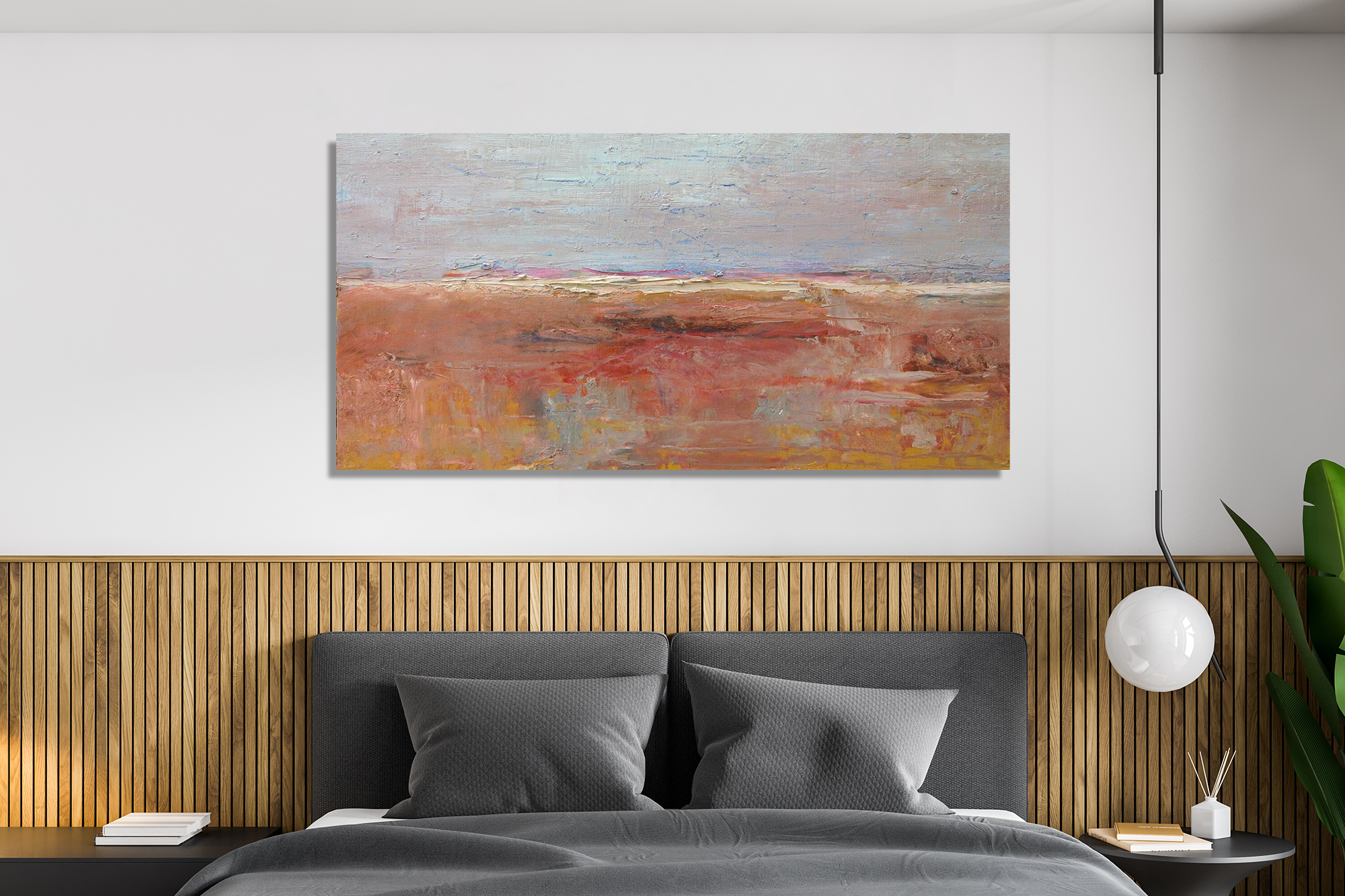 Hot Plains Artist Enhanced Canvas Print by John Beard Collection - product image 3 for Resin Society
