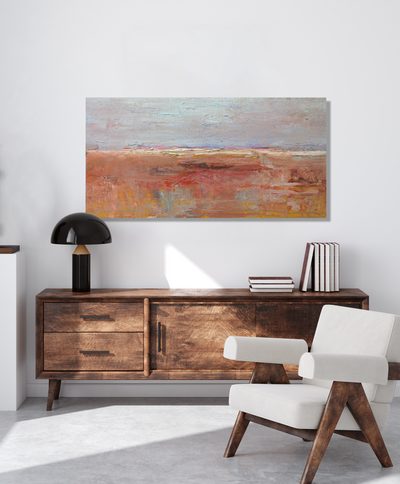 Hot Plains Artist Enhanced Canvas Print by John Beard Collection - product image 2 for Resin Society