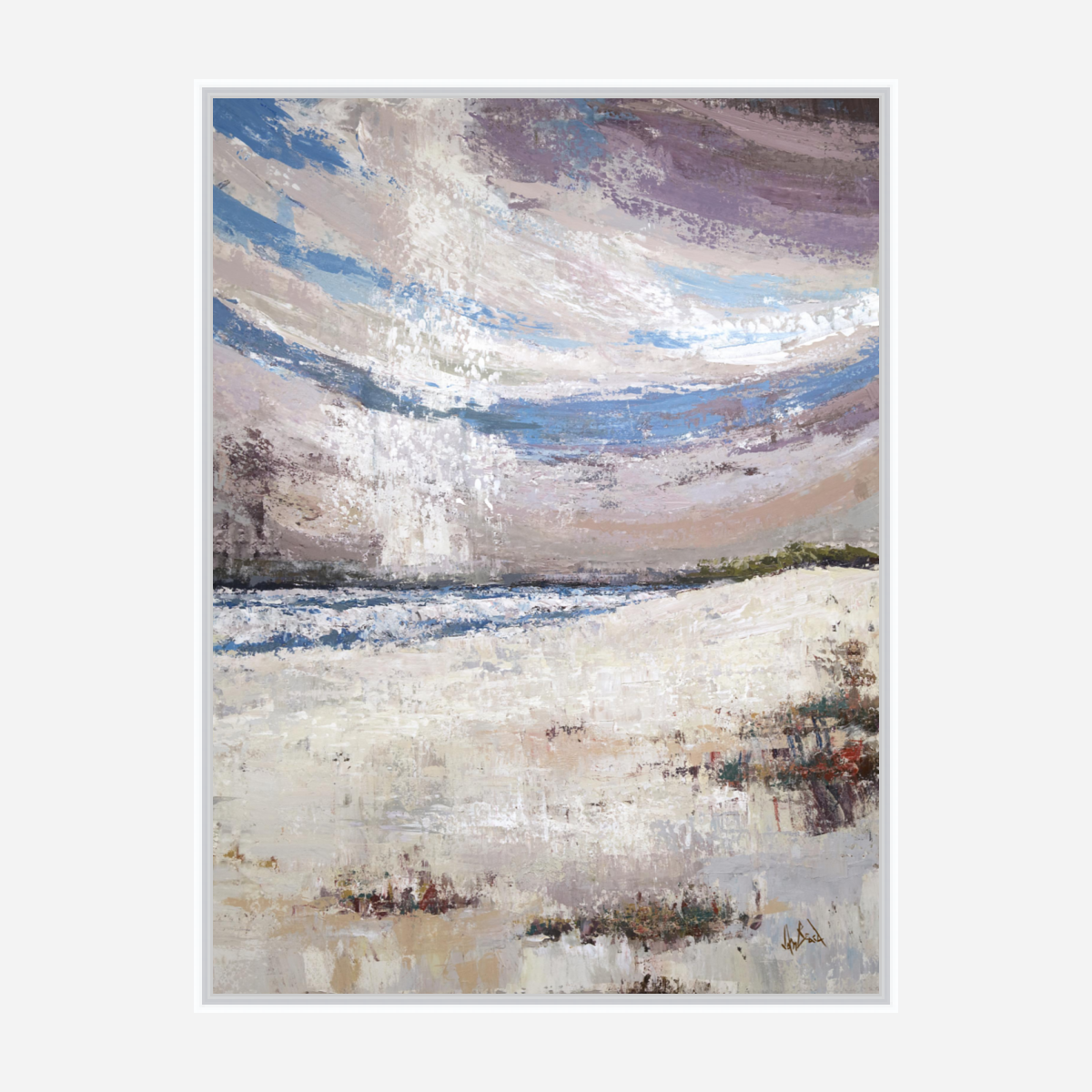 Humid Sky Artist Enhanced Canvas Print by John Beard Collection - product image 6 for Resin Society