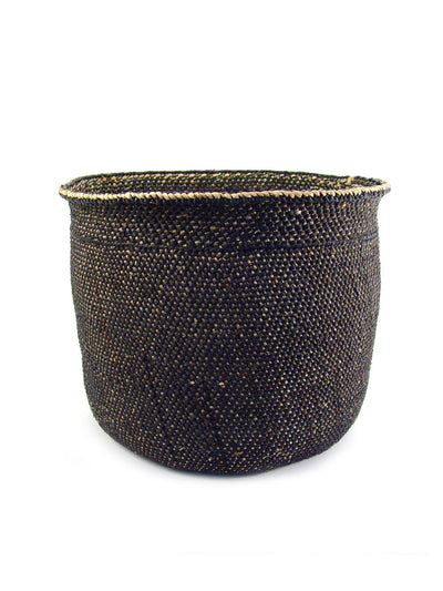 Light Black Iringa Baskets by Mbare Ltd - product image 3 for Resin Society
