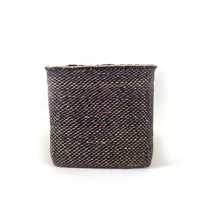 Square Light Black Iringa Basket by Mbare Ltd - product image 3 for Resin Society