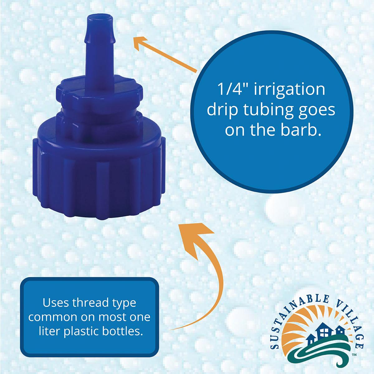 Bottle Cap Adapter for Blumat Systems by Sustainable Village - product image 3 for Resin Society