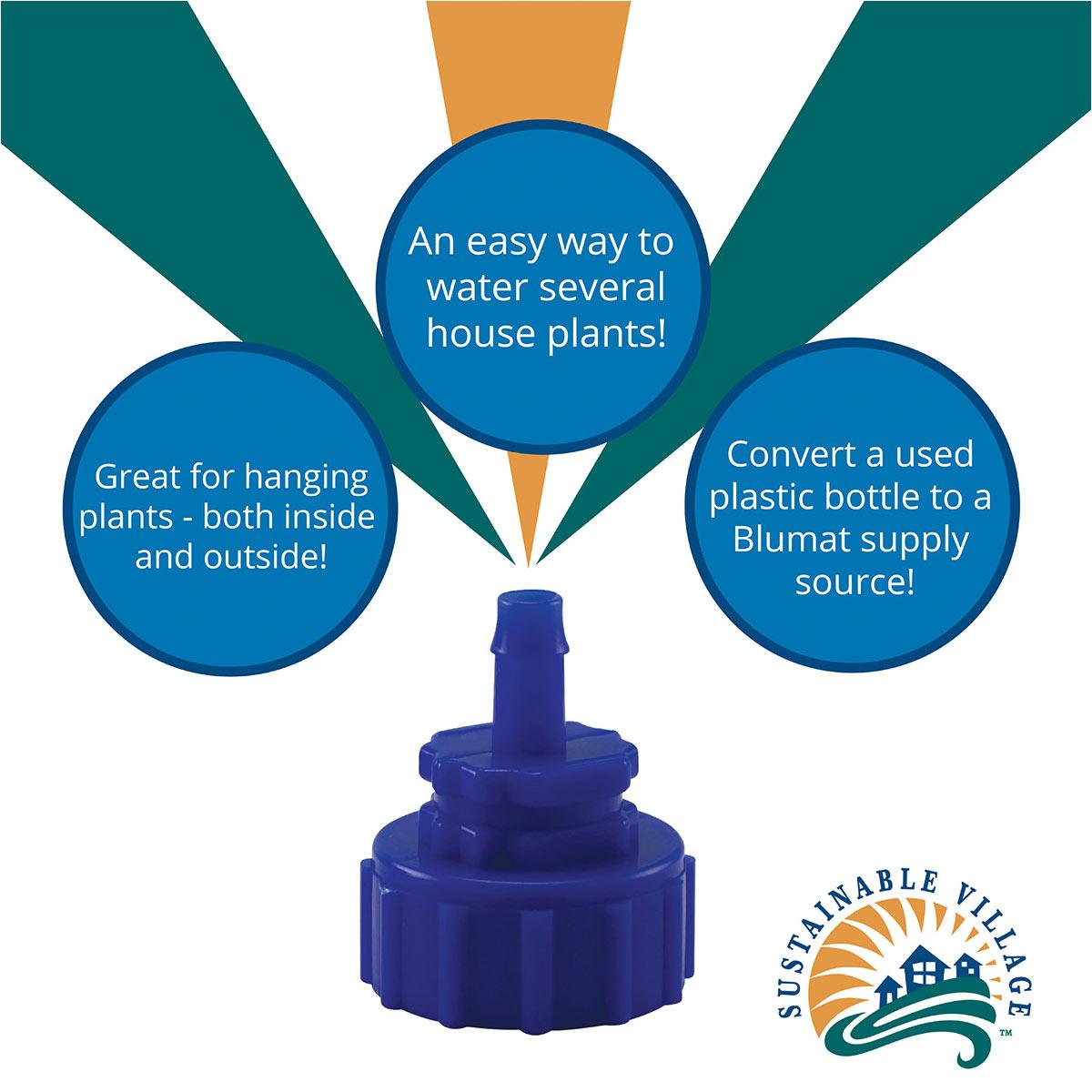 Bottle Cap Adapter for Blumat Systems by Sustainable Village - product image 4 for Resin Society
