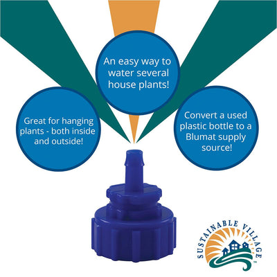 Bottle Cap Adapter for Blumat Systems by Sustainable Village - product image 4 for Resin Society