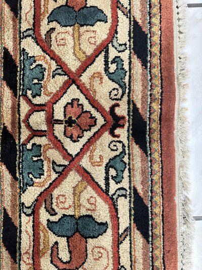 William Morris Hand-Knotted Wool Luxury Handmade Rug - 7'10" x 9'10" by Rugistan - product image 8 for Resin Society