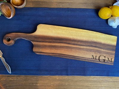 Long Live Edge Handled Bread Board