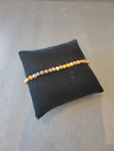 Beaded Stone Bracelet 4mm - Rare Earth Gallery