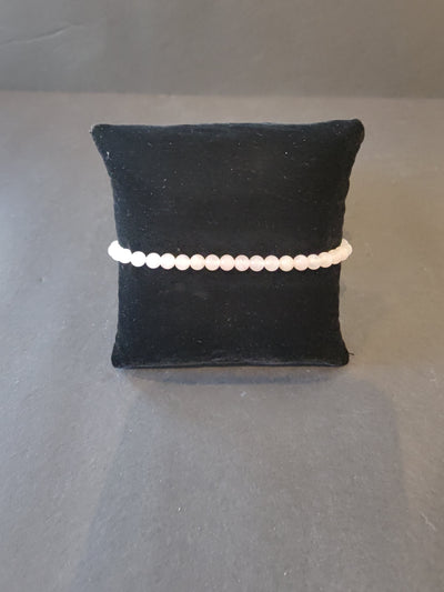 Beaded Stone Bracelet 4mm - Rare Earth Gallery