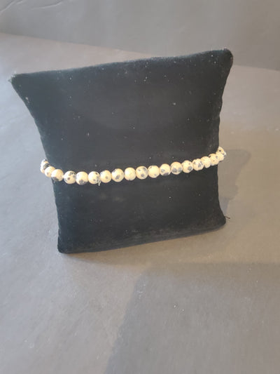 Beaded Stone Bracelet 4mm - Rare Earth Gallery