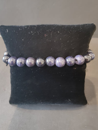 Beaded Stone Bracelet 8mm