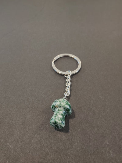 Stone Mushroom Keychain by Rare Earth Gallery - product image 2 for Resin Society