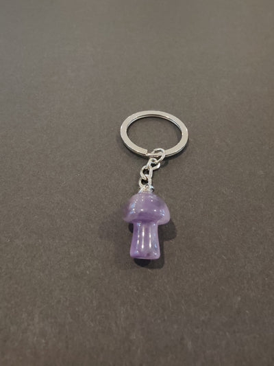 Stone Mushroom Keychain by Rare Earth Gallery - product image 3 for Resin Society
